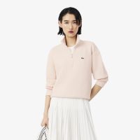 Женская хлопковая толстовка Lacoste