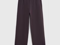 Широкие трикотажные брюки Wide leg, Фиолетовый