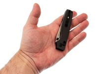 Складной нож Kizer Original 2, сталь 14C28N, рукоять алюминий, черный