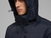 Стеганая куртка с капюшоном