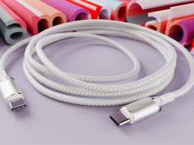 Кабель VLP Diamond Cable USB-C / USB-C 1,2 м Белый