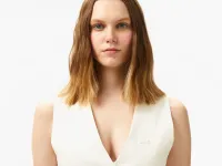 Женская облегающая блузка-жилетка Lacoste