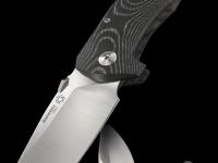 Нож складной LionSteel TM1 MS, сталь Sleipner, рукоять микарта