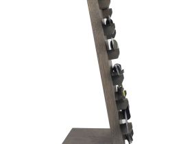 Подставка для коллекции из 7-ми ножей Woodinhome HKS0207OG, дуб, серый