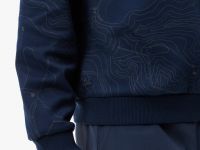 Мужской хлопковый свитшот Lacoste оверсайз