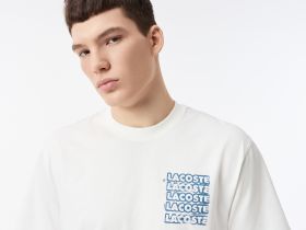 Мужская футболка Lacoste из органического хлопка