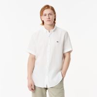 Мужская льнаная рубашка Lacoste