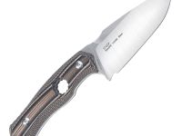 Туристический нож Sanrenmu S725P, сталь 14C28N, рукоять G10, многоцветный