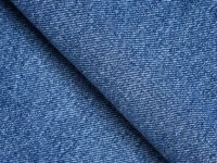 Широкие джинсы для девочек, Синий