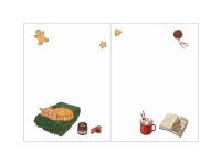 Открытка "НГ. Уютный кот"