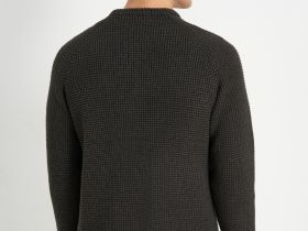 Джемпер с рукавом реглан и округлой горловиной