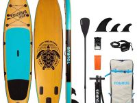 Надувная доска для SUP-бординга TOURUS 11.0 WOOD BLUE
