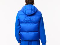 Мужской влагоотталкивающий жилет Lacoste с капюшоном