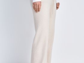 Вязаные брюки прямого силуэта