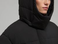 Стеганая куртка с капюшоном