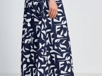 Юбка макси с принтом