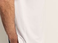 Поло из трикотажа пике с контрастной отделкой