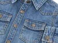 Рубашка джинсовая для маленького мальчика