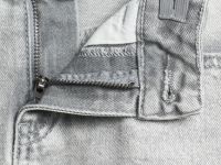 Джинсовая мини-юбка для девочек, Серый