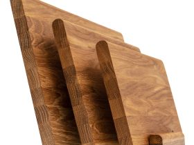 Комплект из 3-х разделочных досок Woodinhome CB001ONKIT3, дуб