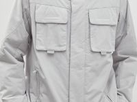 Утепленная куртка с капюшоном