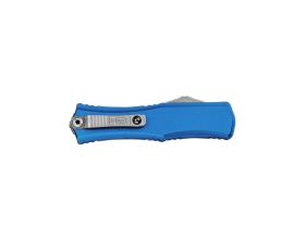 Автоматический нож Microtech Hera II Mini S/E 1703M-10APBL, сталь M390MK, рукоять алюминий, синий