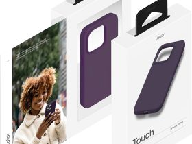 Клип-кейс uBear Touch Mag для Apple iPhone 15 Pro Фиолетовый