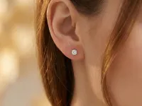 Пусеты из серебра э0612пс03220894