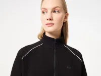 Женское плиссированное платье-толстовка Lacoste на молнии