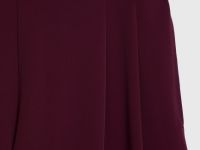 Широкие брюки с эластичным поясом, Фиолетовый