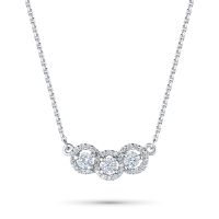 Колье из белого золота э4712кл09190270
