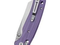 Складной нож Bestechman Cicada's wing, сталь 10Cr15MoV, рукоять G10, фиолетовый