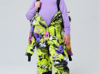 Комбинезон текстильный с полиуретановым покрытием для девочек