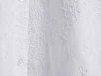 Рубашка из хлопка с вышивкой, Белый