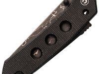 Складной нож Civivi Vision FG, сталь Damascus, рукоять микарта