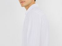 Рубашка в полоску, Белый
