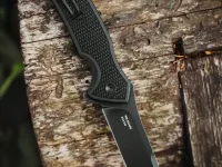 Складной нож Mr.Blade Hellcat Mini blackwash, сталь S35VN, рукоять Black G10