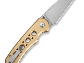 Складной нож CIVIVI Pragma Prime, сталь 14C28N, рукоять алюминий, шампань