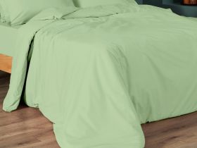 Постельное белье Smoke green