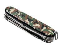 Нож перочинный Victorinox Huntsman Comouflage, сталь X55CrMo14, рукоять Cellidor®, камуфляж, 15 функций, 91мм
