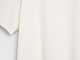 Футболка с необработанным краем, Белый