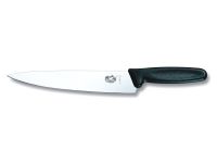 Поварской кухонный шеф нож Victorinox 22 см, сталь X55CrMo14, рукоять полипропилен, черный