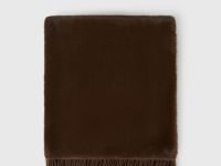 Шарф из искусственного меха, Коричневый