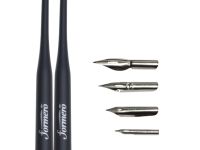 Набор остроконечных перьев "FORMERO" 4 шт. с 2 держателями пластиковыми в блистере