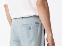 Мужские брюки Lacoste из смеси хлопка и льна