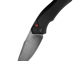 Полуавтоматический складной нож Kershaw Launch 1, сталь Crucible CPM® 154, рукоять анодированный алюминий, чёрный