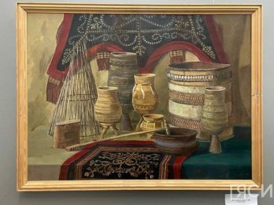 В Якутске открылась выставка художника Семёна Нучеканова