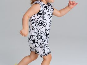 Комбинезон детский трикотажный для девочек