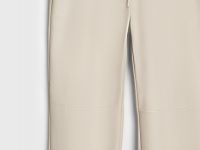 Брюки из искусственной кожи, Бежевый