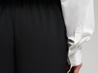 Брюки-палаццо с эластичным поясом